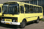 ПАЗ-4234, гос.# 007-99 ХА, на территории АТП-16330
