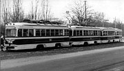 Поїзд КТМ-1/КТМ-1/КТП-1/КТП-1 #505-511-5??-5??, маршрут "Р", на вулиці Академіка Павлова