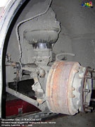 DAC-217E #232, независимая подвеска передних колес тягача