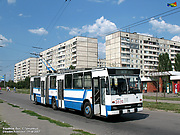 ROCAR-E217 #3020 46-го маршрута на бульваре Сергея Грицевца возле конечной станции "Микрорайон "Горизонт"